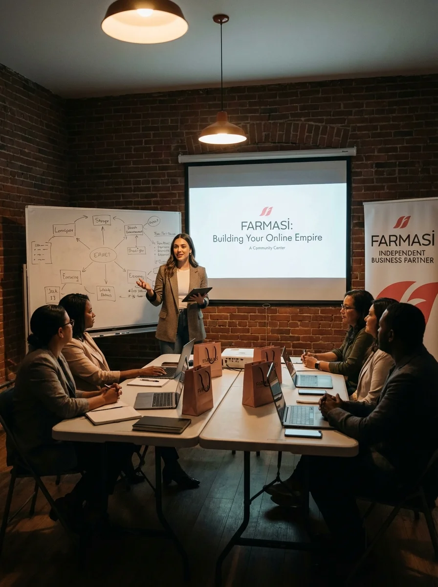 Confident businesswoman — Farmasi Beauty Influencer team leader